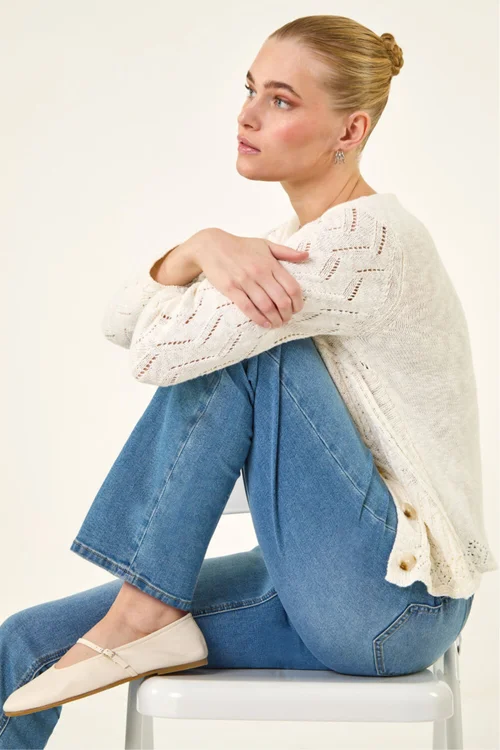 Roman Denim Straight Leg Stretch Jean - 14 Image 2