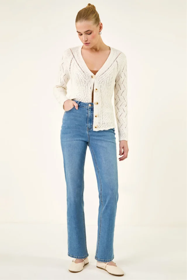 Roman Denim Straight Leg Stretch Jean