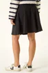 Roman Black Textured Skater Skirt - 14 Image 3