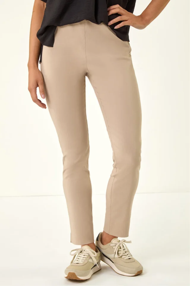 Roman Stone Petite Bengaline Stretch Trouser