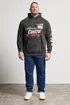 BadRhino Black 'Castrol' Acid Wash Hoodie - 3XL Image 4
