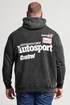 BadRhino Black 'Castrol' Acid Wash Hoodie - 3XL Image 5