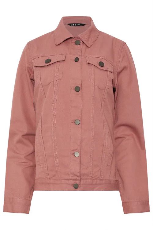 Long Tall Sally Pink Denim Jacket - 12 Image 5