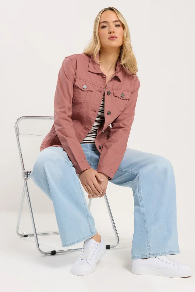 Long Tall Sally Pink Denim Jacket