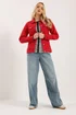 Long Tall Sally Red Denim Jacket - 16 Image 3