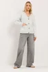 Long Tall Sally Grey Tipped Detail Knitted Cardigan - 18-20 Image 2