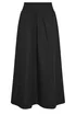 PixieGirl Petite Black Poplin Maxi Skirt - 10 Image 5
