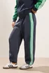 PixieGirl Petite Navy Stripe Cuffed Joggers - 12/L27 Image 3