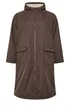 Yours Curve Brown Waterproof Fleece Lined Changing Robe - 26-28 Image 5