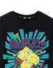 Vanilla Underground SpongeBob SquarePants Kids Dare To Be Square Black T-Shirt - Age 7-8 Years Image 3