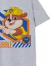 Vanilla Underground Paw Patrol Kids Rubble Grey Marl T-Shirt - Age 7-8 Years Image 4
