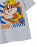 Vanilla Underground Paw Patrol Kids Rubble Grey Marl T-Shirt - Age 7-8 Years Image 5