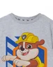 Vanilla Underground Paw Patrol Kids Rubble Grey Marl T-Shirt - Age 7-8 Years Image 3