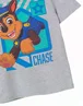 Vanilla Underground Paw Patrol Kids Chase Grey Marl T-Shirt - Age 5-6 Years Image 5