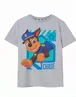 Vanilla Underground Paw Patrol Kids Chase Grey Marl T-Shirt - Age 5-6 Years Image 1