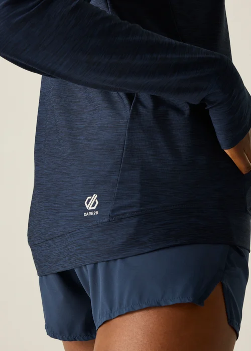 Dare 2b Navy Sprint UV Protective, Reflective Hoodie - 12 Image 4