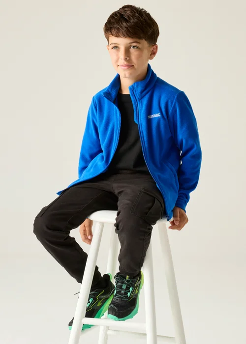 Regatta Olympian Blue King II Anti-Pill, Symmetry Fleece (3-13 Years) - 7-8 Yrs Image 3