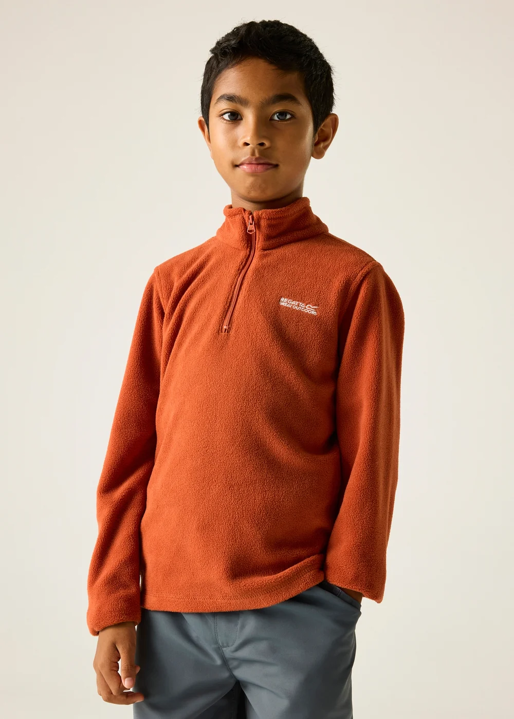 Regatta Brick Hot Shot II Anti-Pill, Symmetry Fleece (3-13 Years) - 13 Yrs Image 1