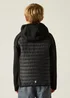 Regatta Black Seal Grey Andreson Hybrid Lightweight Jacket (3-13 Years) - Age 7-8 Years Image 2