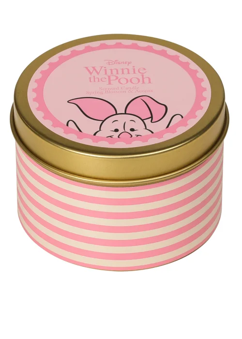Disney Winnie the Pooh Scented Candle Piglet Pink Spring Blossom & Acorns Scent 175G 1 Wick - Small Image 2