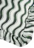 Furn Summer Solstice Wiggly Stripe Green Outdoor Cushion (30 x 50cm) - 30 x 50cm Image 4
