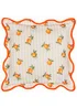 Furn Fruits Oranges Striped Outdoor Cushion (45 x 45cm) - 45cm x 45cm Image 2