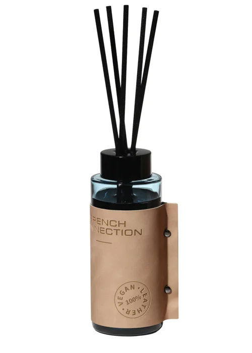 French Connection Reed Diffuser 180ml Leather Range Blue Autumn Nights (8 Reeds) - One Size Image 3