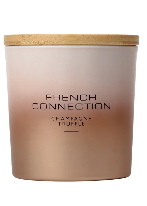 French Connection Large Scented Candle 322G Copper Ombre Champagne Truffle - Medium Image 1