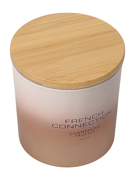 French Connection Large Scented Candle 322G Copper Ombre Champagne Truffle - Medium Image 4