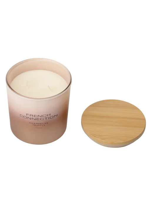 French Connection Large Scented Candle 322G Copper Ombre Champagne Truffle - Medium Image 3