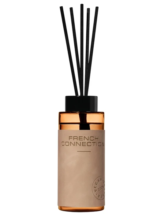 French Connection Leather Range Orange Diffuser Bergamot & Amberwood 180ML (5 Reeds) - One Size Image 2