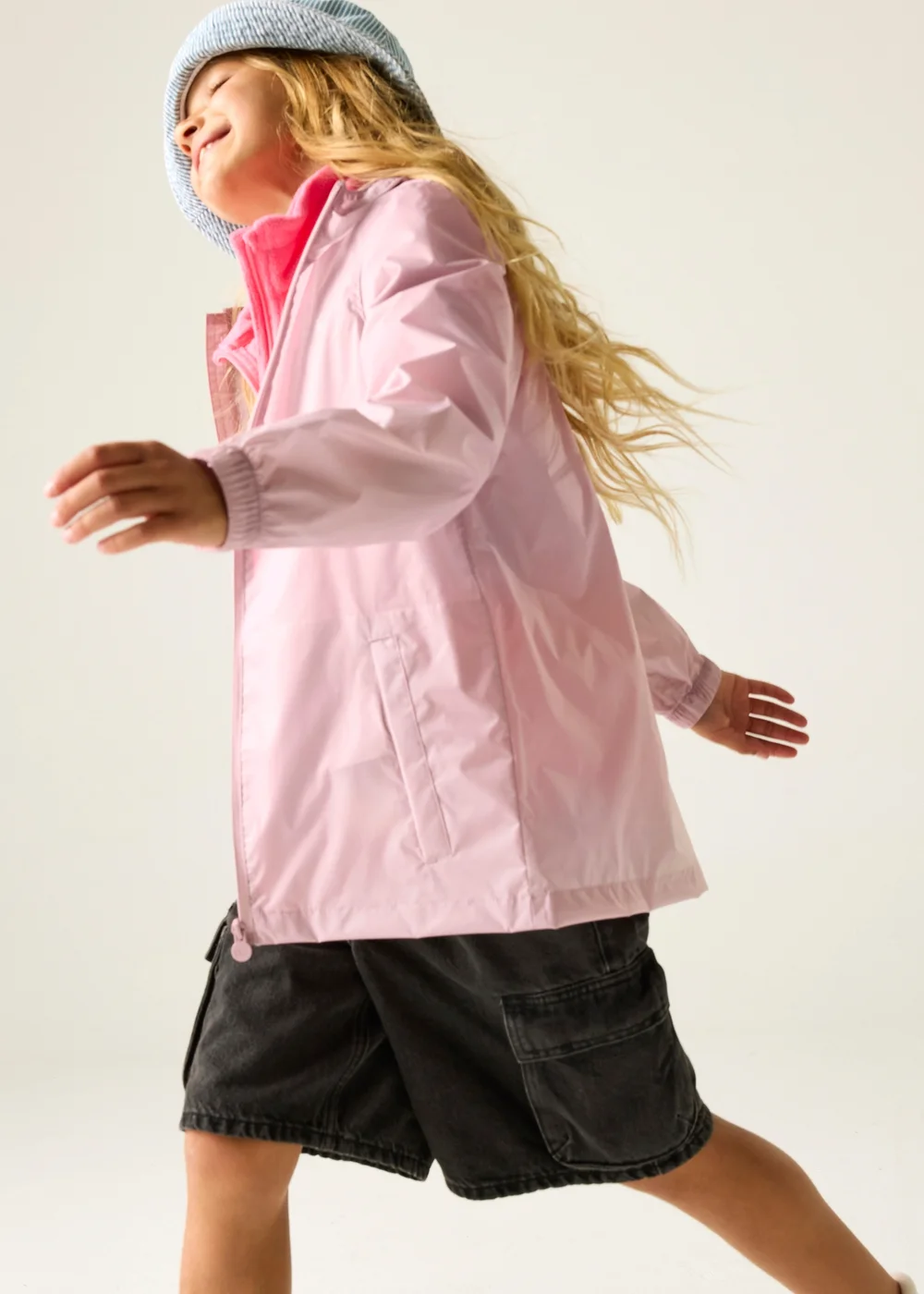 Regatta Powder Lilac Pack-It III Waterproof Jacket With Isolite Technology (2-13 Years) - 7-8 Yrs Image 4