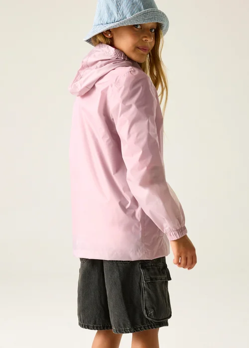 Regatta Powder Lilac Pack-It III Waterproof Jacket With Isolite Technology (2-13 Years) - 7-8 Yrs Image 2