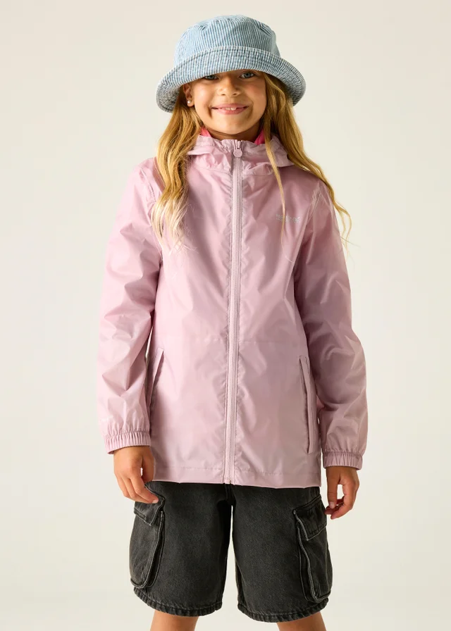 Regatta Powder Lilac Pack-It III Waterproof Jacket With Isolite Technology (2-13 Years)