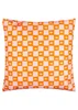 Furn Mediterranean Sardines Pink/Orange Outdoor Cushion (45 x 45cm) - 45cm x 45cm Image 3