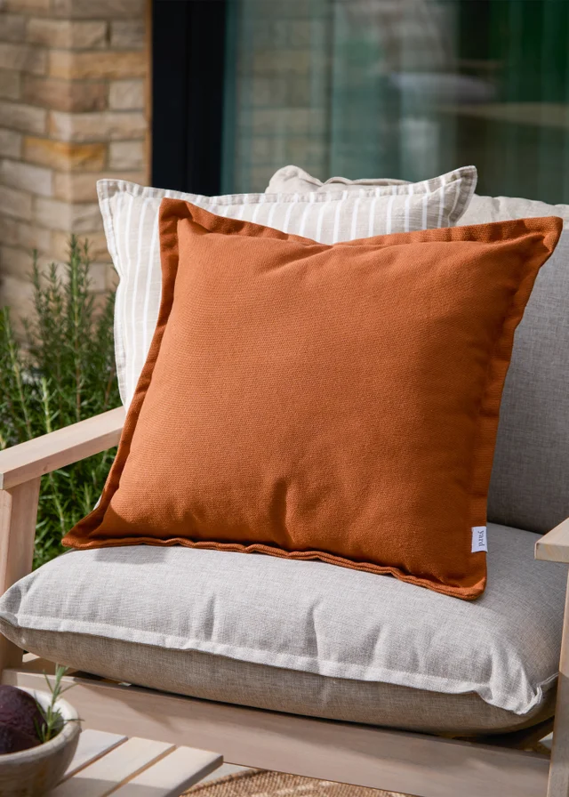 Yard Holmfirth Canvas Pecan Outdoor Cushion (45 x 45cm)