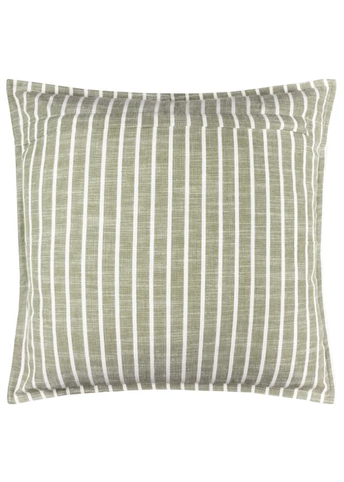 Yard Hessle Stripe Eucalyptus Outdoor Cushion (45 x 45cm) - 45cm x 45cm Image 2