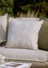 Yard Hessle Stripe Natural Outdoor Cushion (45 x 45cm) - 45cm x 45cm Image 1