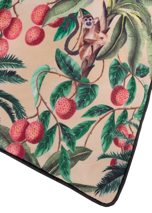 Wylder Monkey Palm Papyrus Outdoor Cushion (45 x 45cm) - 45cm x 45cm Image 4