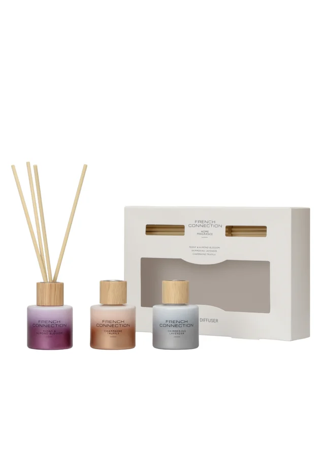 French Connection Reed Diffuser Giftset 3x50ML Multi French Connection Ombre Collection