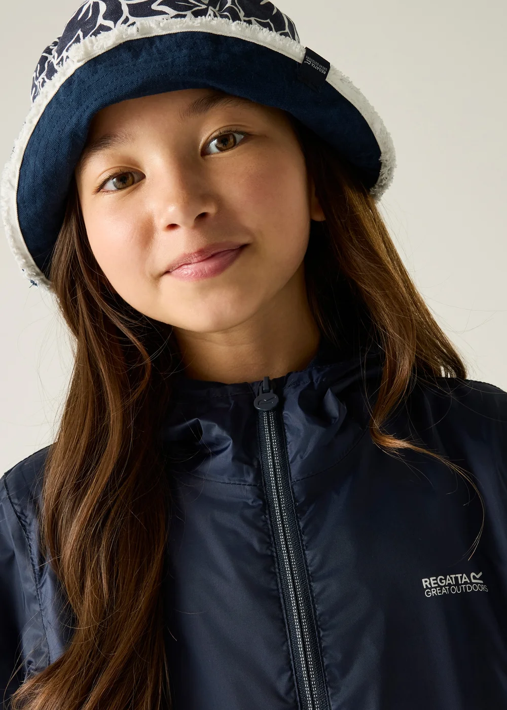 Regatta Navy Lever Waterproof Jacket With Isolite Technology (3-13 Years) - 3-4 Yrs Image 4