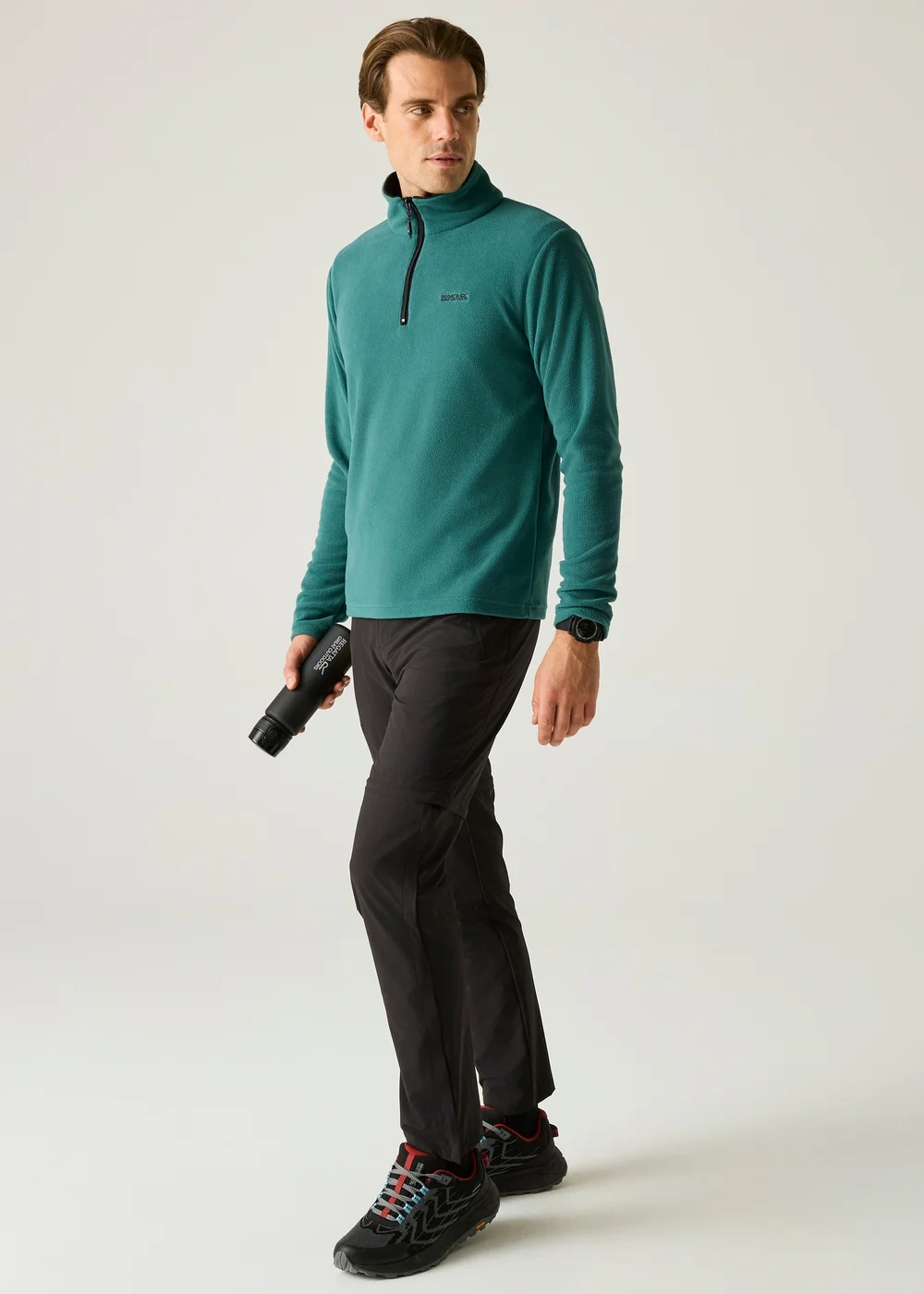 Regatta Mediterranea Green Thompson Anti-Pill, Symmetry Fleece - M Image 3
