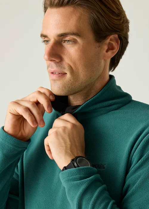 Regatta Mediterranea Green Thompson Anti-Pill, Symmetry Fleece - M Image 4