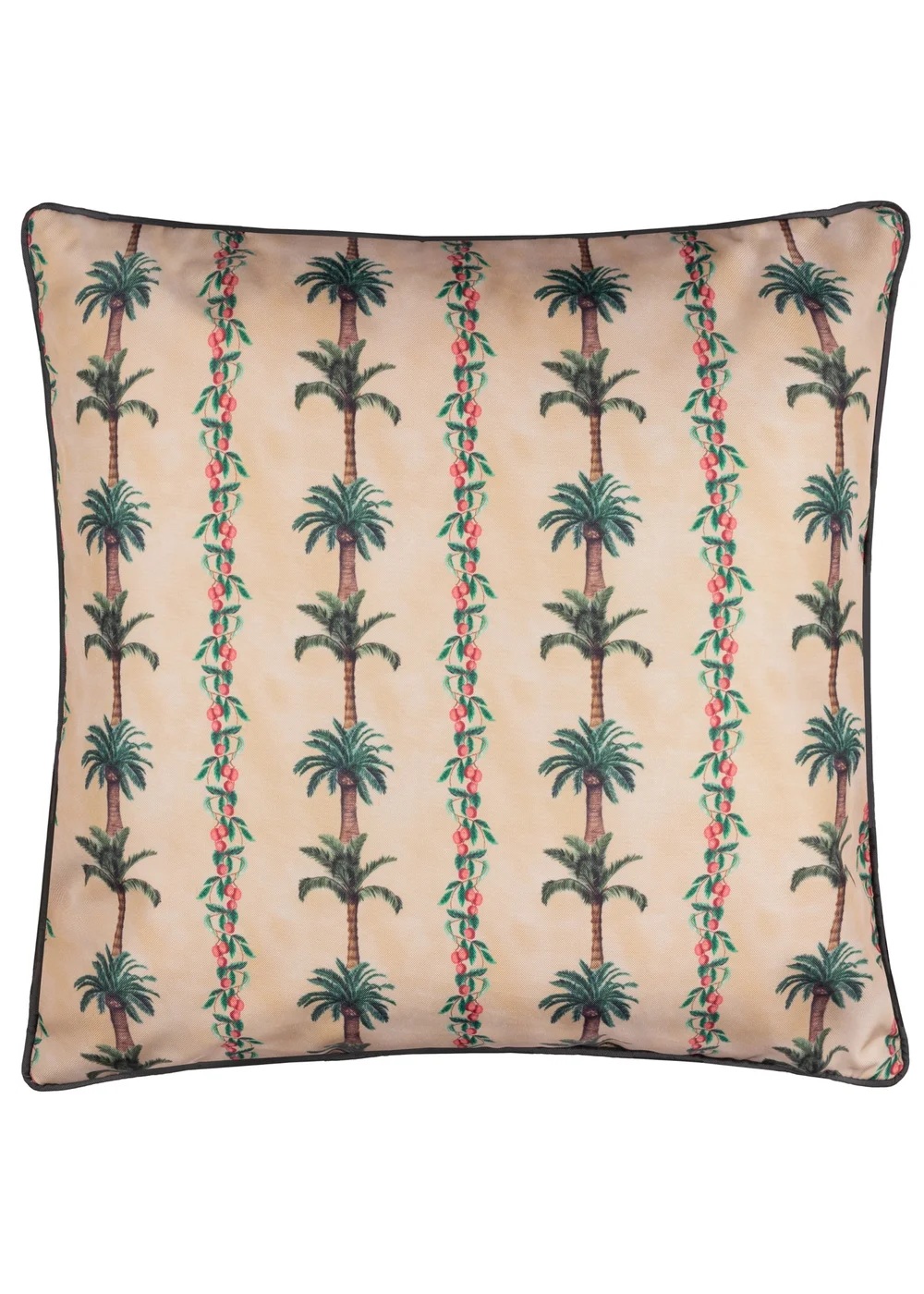 Wylder Monkey Palm Papyrus Stripe Outdoor Cushion (45 x 45cm) - 45cm x 45cm Image 1