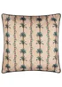 Wylder Monkey Palm Papyrus Stripe Outdoor Cushion (45 x 45cm) - 45cm x 45cm Image 1