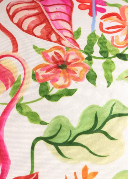 Furn Tropical Bloom Natural Outdoor Cushion (45 x 45cm) - 45cm x 45cm Image 4