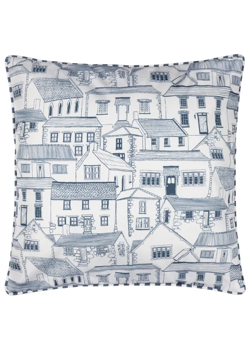 Wylder Abersoch Town Sail Blue Outdoor Cushion (45 x 45cm) - 45cm x 45cm Image 2