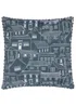 Wylder Abersoch Town Sail Blue Outdoor Cushion (45 x 45cm) - 45cm x 45cm Image 3