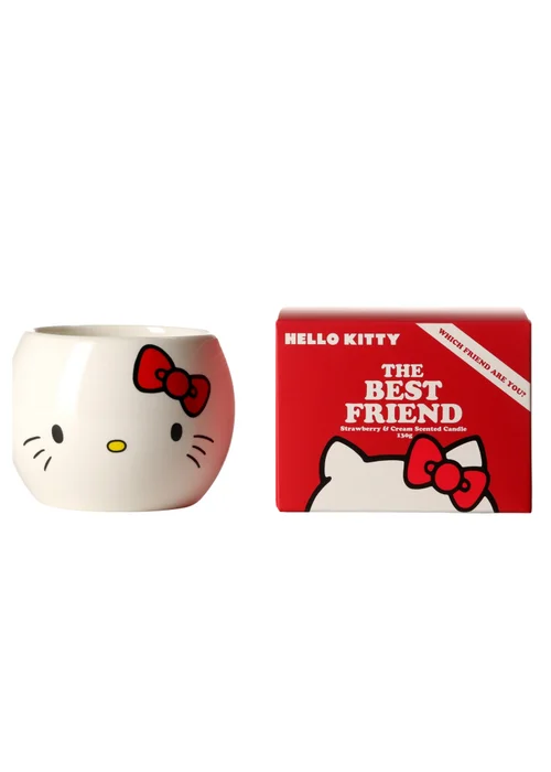 Hello Kitty & Friends Warm Cashmere Scented White Candle 200g (1-Wick) - Medium Image 1