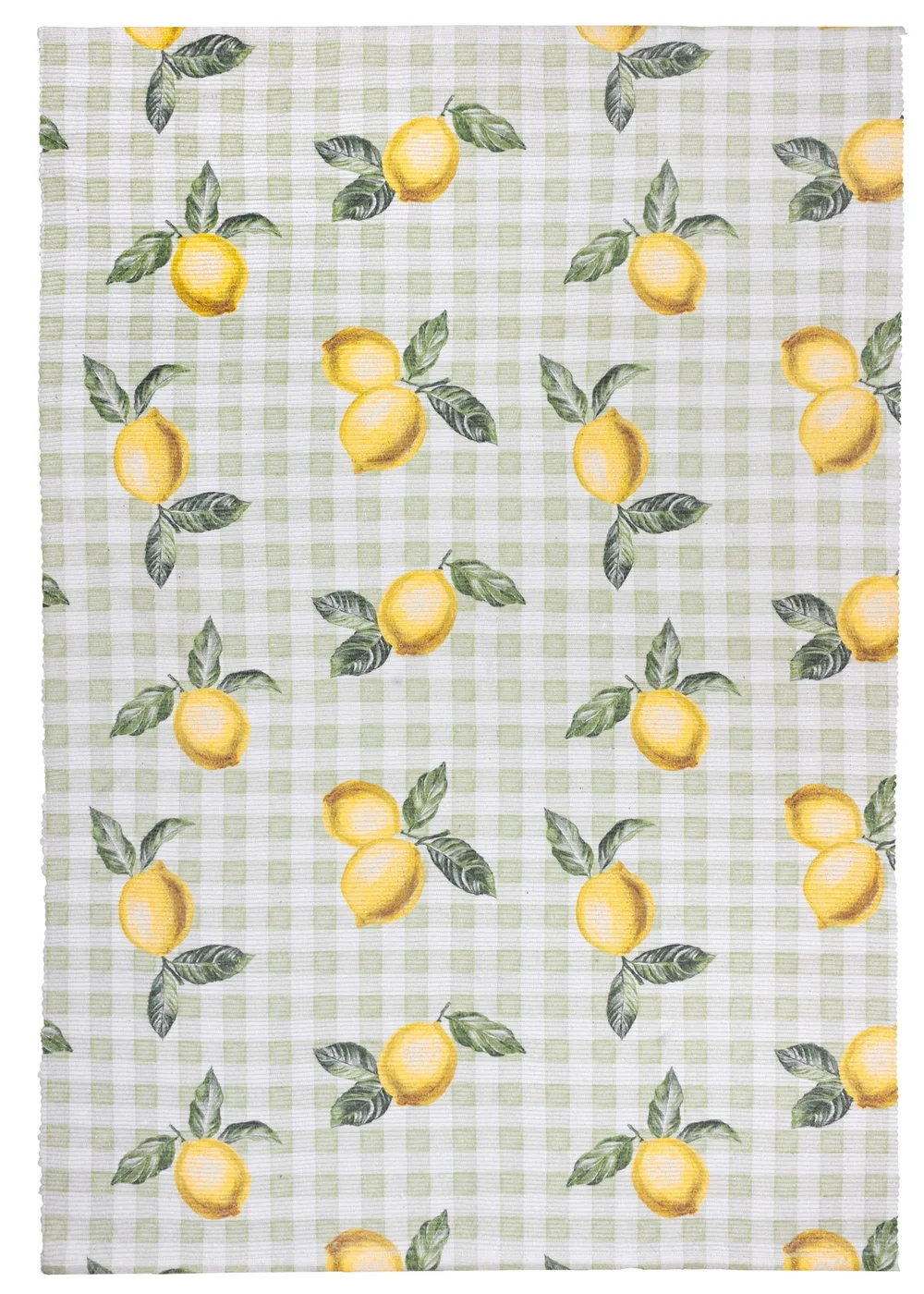 Furn Fruits Lemons Striped Indoor/Outdoor Rug (120 x 170cm) - 120 x 170 Image 1